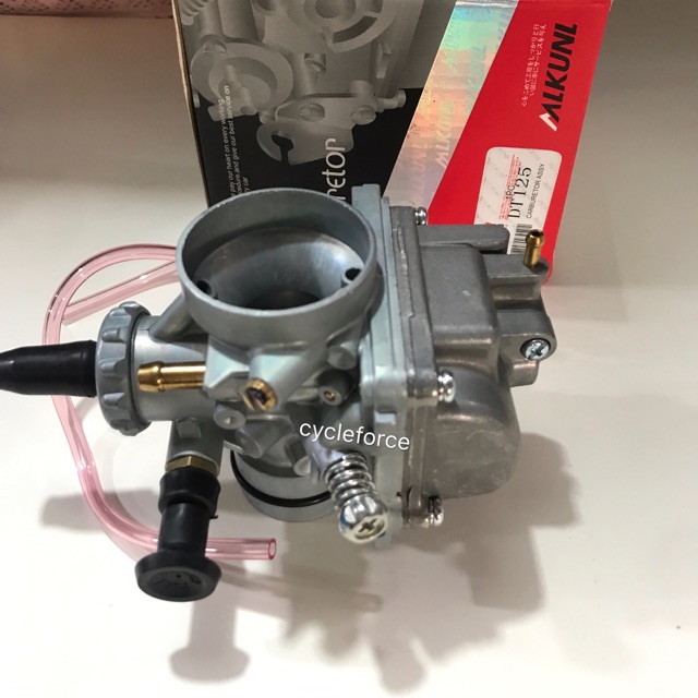 Yamaha dt 125 carburetor size sales