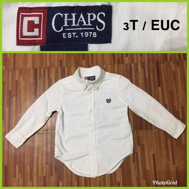 Chaps long sleeve clearance polo