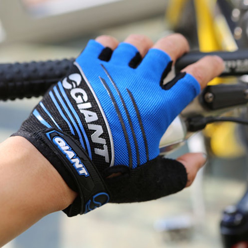 Giant Mountain Bike Cycling Gloves men women Gel Padded Half Finger
