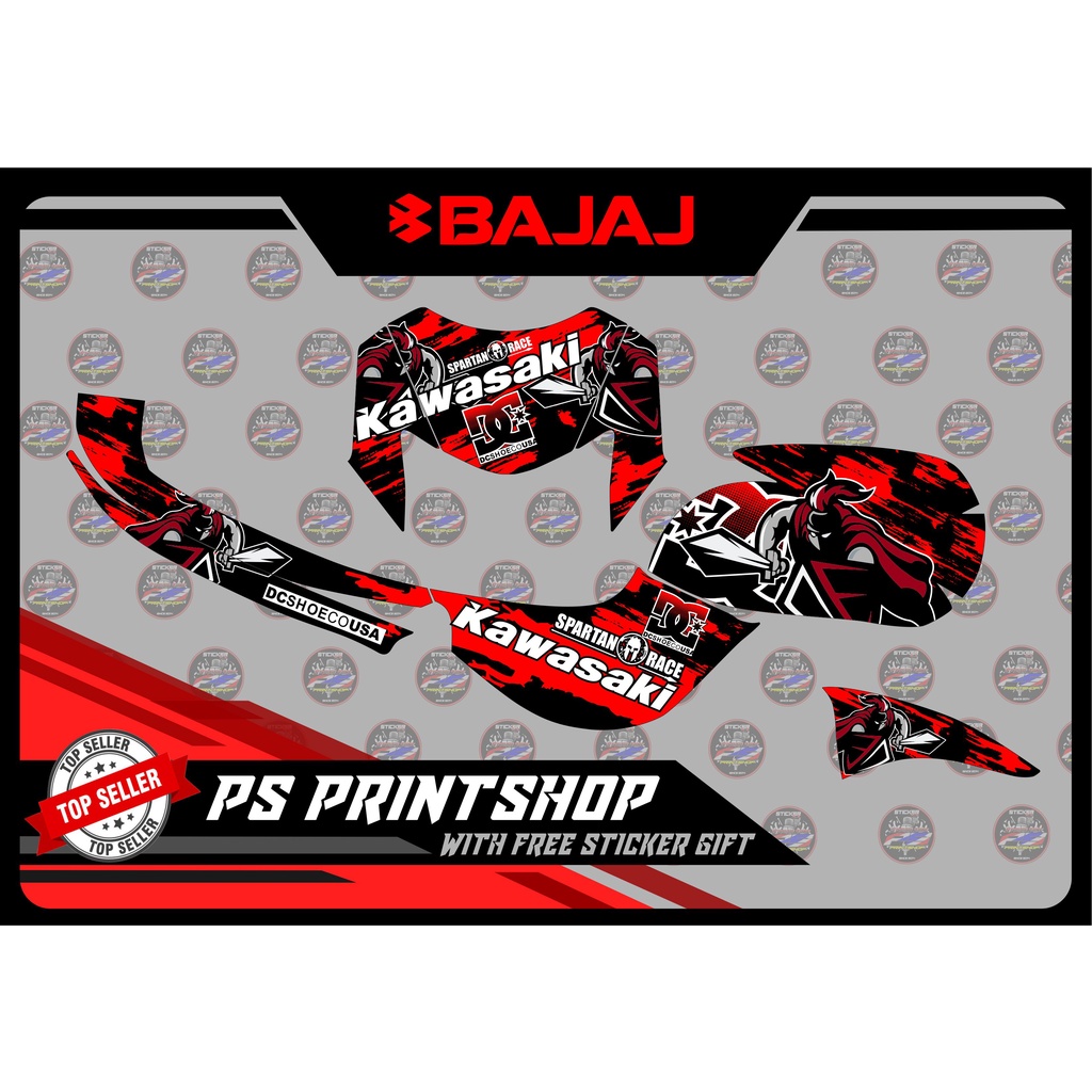 Bajaj ct 100 sticker kit online price