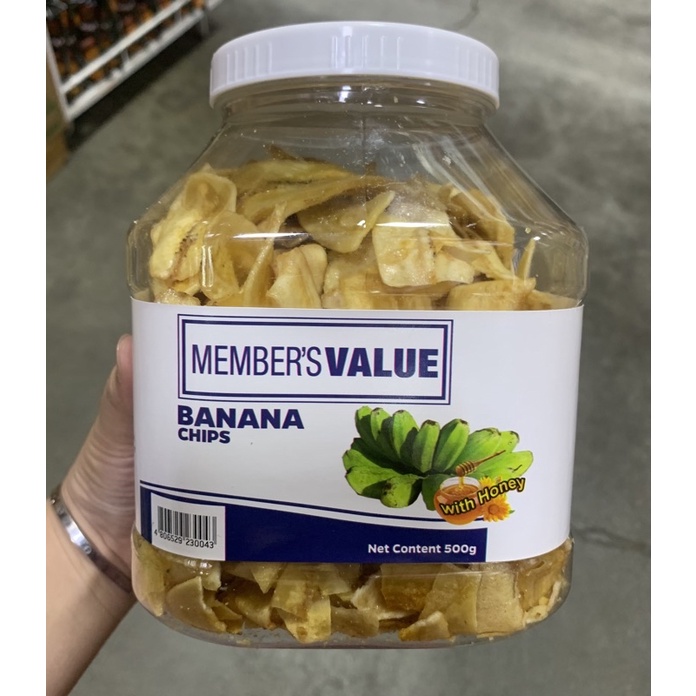 Members value Banana Chips 500g Shopee Philippines