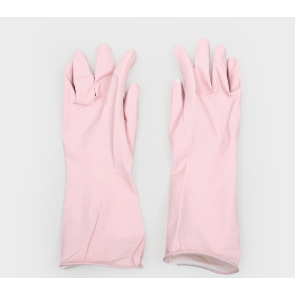 [DAISO KOREA] Pink Rubber Gloves Shopee Philippines