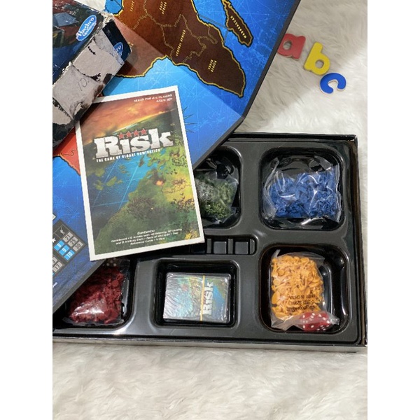 Hasbro Risk the Game of Global Domination Board Game | Shopee Philippines