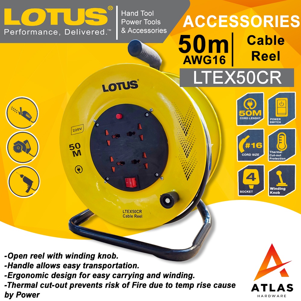 Shop extension cord reel for Sale on Shopee Philippines