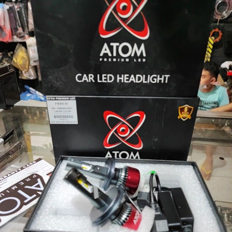 ATOM H4 HEADLIGHT FOR SNIPER150 AND OTHER MOTORCYCLE H4 HEADLIGHT ...