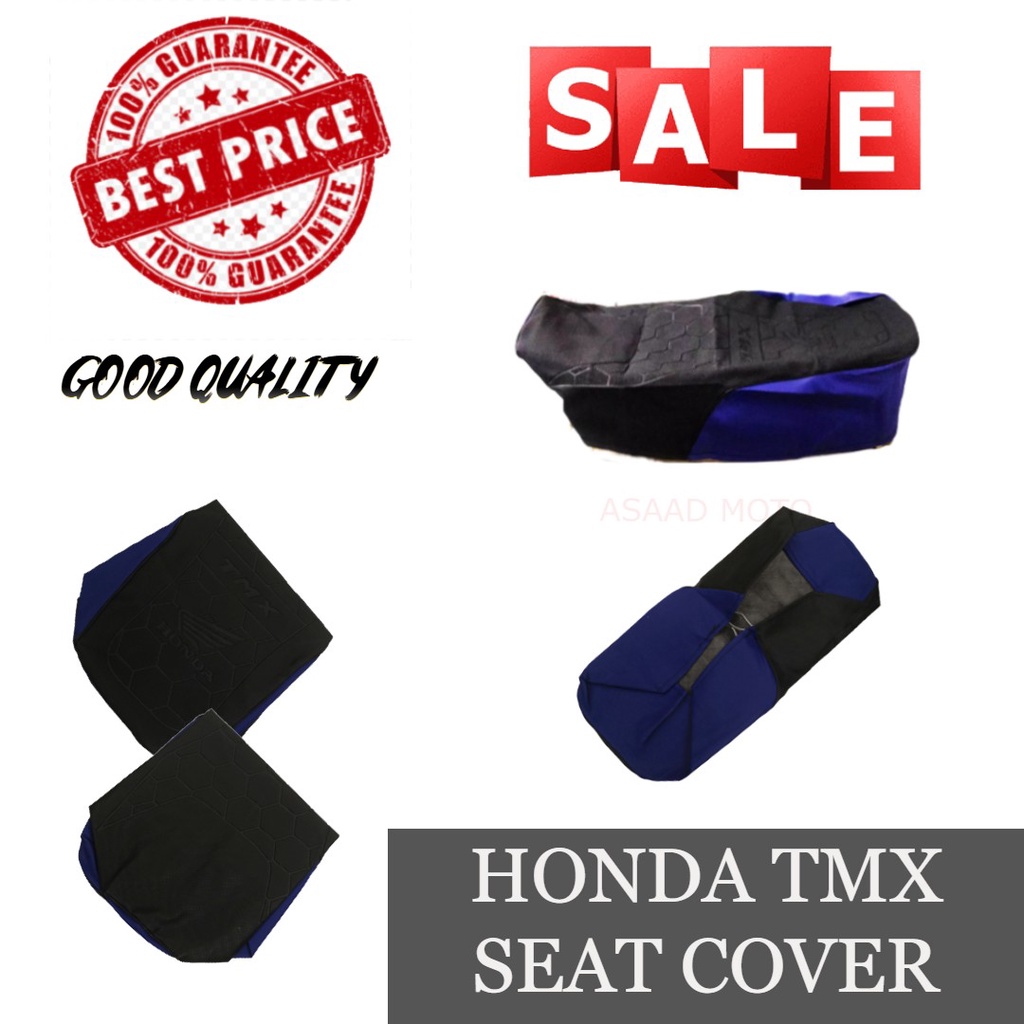 HONDA TMX 125 / 150 BLUE SEAT COVER |COD | ASAAD MOTO | Shopee Philippines