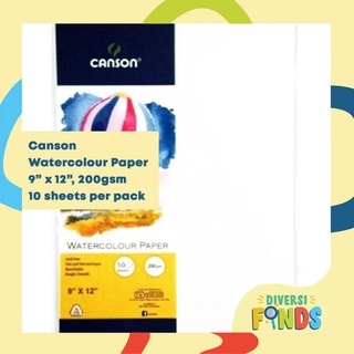 Fabriano Watercolor Paper 9X12in 10 Sheets per Pack