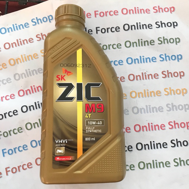 ZIC M9 4T 10W-40 fully synthetic motorcycle oil 800ml | Shopee Philippines