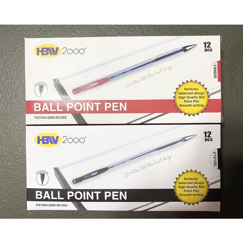 Hbw 2000 Ballpen per box | Shopee Philippines