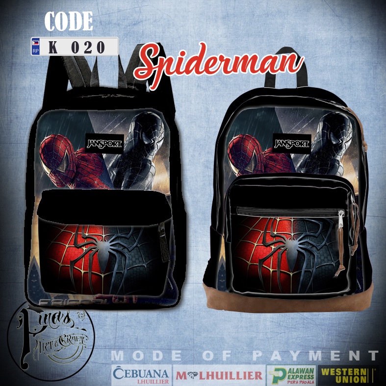 Jansport spiderman hotsell