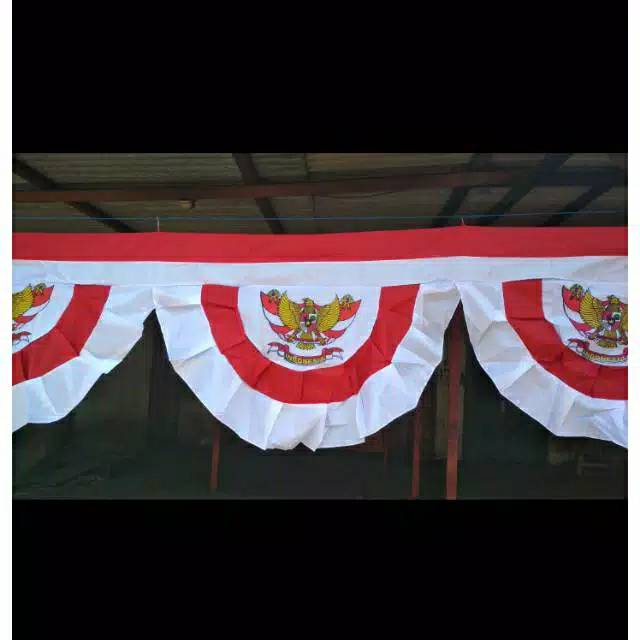 Garuda BACKGROUND Flag JDL 10 Waves | Shopee Philippines