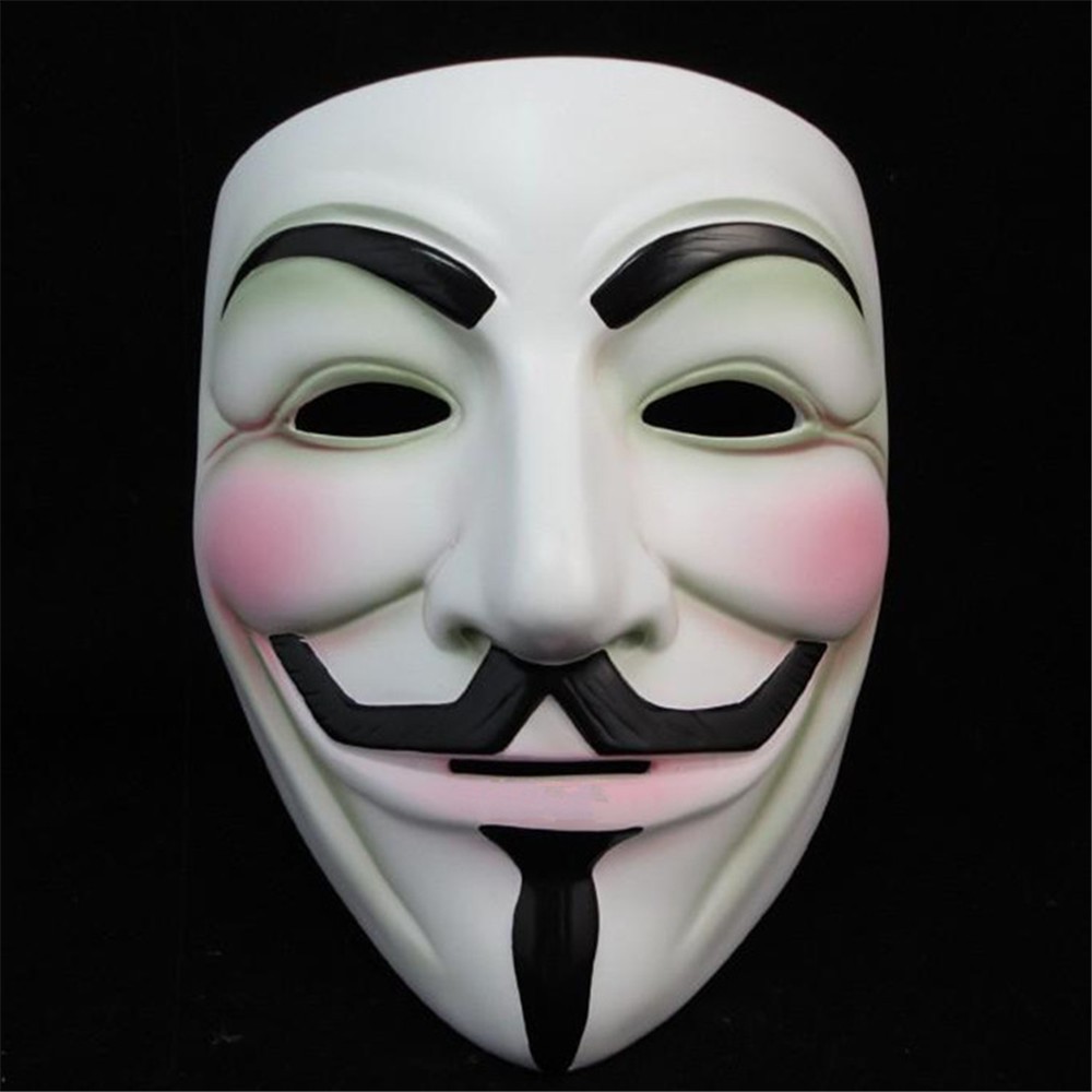 V For Vendetta Mask Resin Collect Home Decor Party Cosplay Lenses