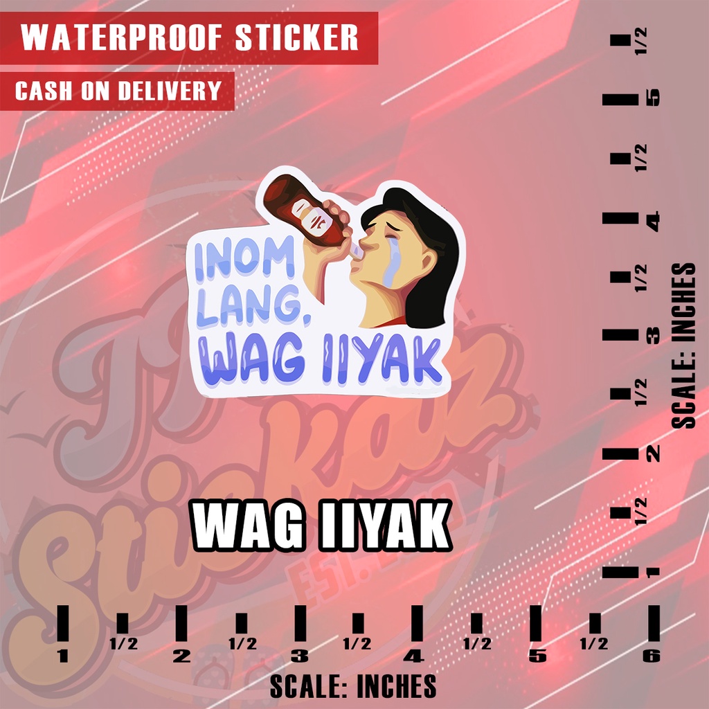 Inuman, Walwal, Lasing Inspired Stickers | Hologram / Vinyl | JRP ...