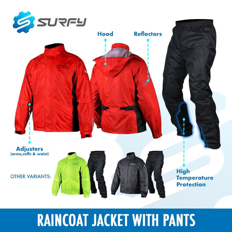 Motoworld raincoat online