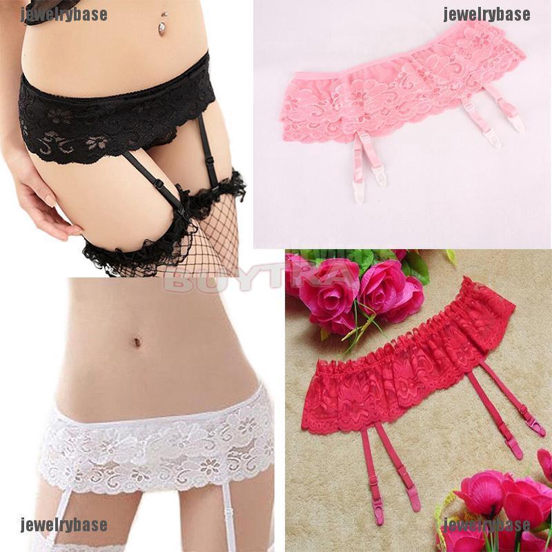 undiesω Womens Sheer Sexy Lace Top Thigh Highs Stockings Garter Belt Suspender ωbase Shopee