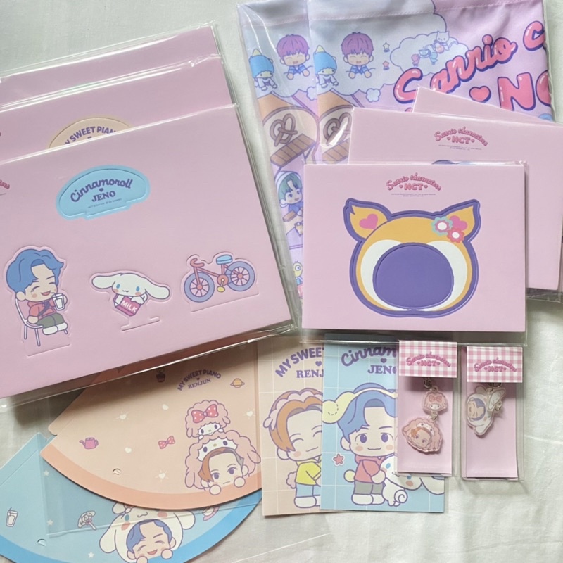 NCT X SANRIO PARTY PACKAGES TINGI SHARING (WINWIN / RENJUN / JENO