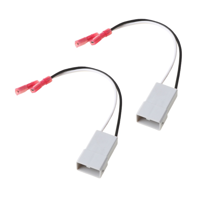 EDB* 2Pcs Speaker Wire Harness Adapter Plug Connector Wiring Cable ...