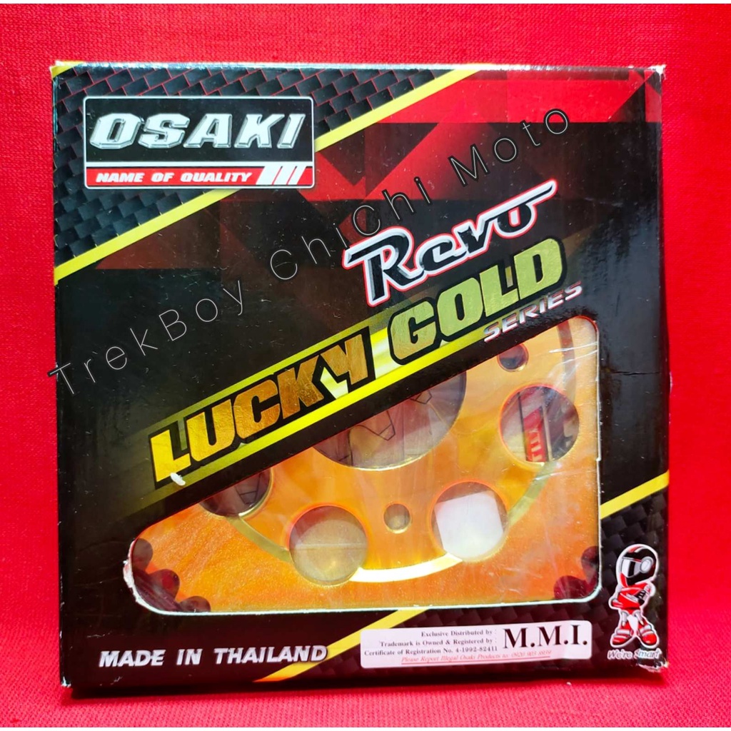 Suzuki Gixxer 155 15X45 428X132L Osaki Lucky Gold Chain and Sprocket
