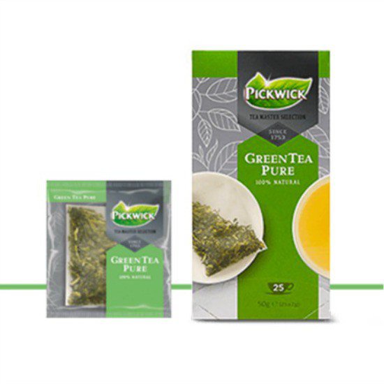 cash on delivery pickwick tea bags earl grey mint green tea pure
