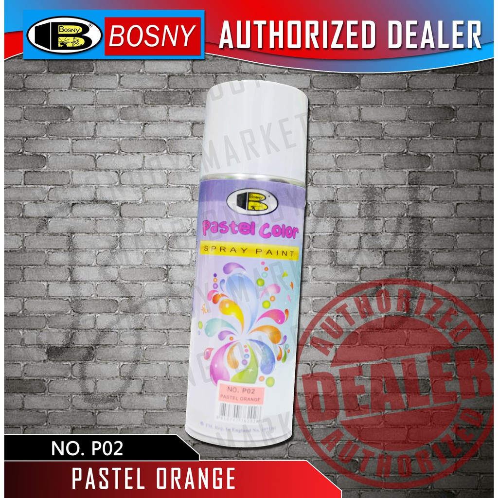 Pastel Color Spray Paint No. P02 Pastel Orange Shopee Philippines