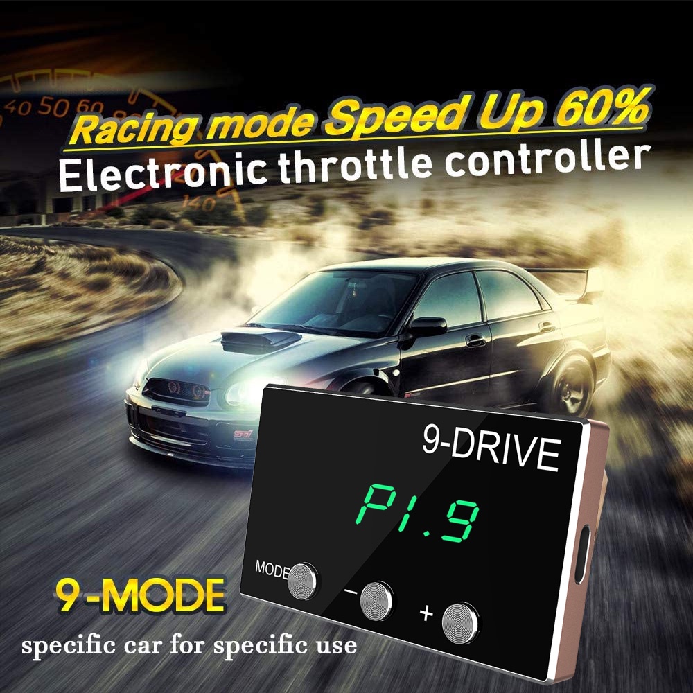 Car Electronic Throttle Response Controller Portable Pedal Booster Racing Accelerator Potent