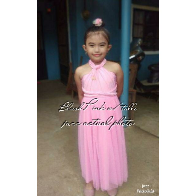 INFINITY DRESS FOR KIDS WITH TULLE PREMIUM QUALITY Shopee Philippines