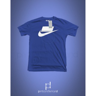 Statement T shirt NIKE block logo Shopee Philippines