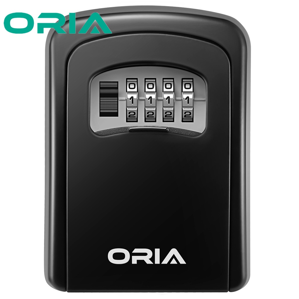 ORIA Wall Mounted 4 Digit Combination Key Storage Lock Box | Shopee ...