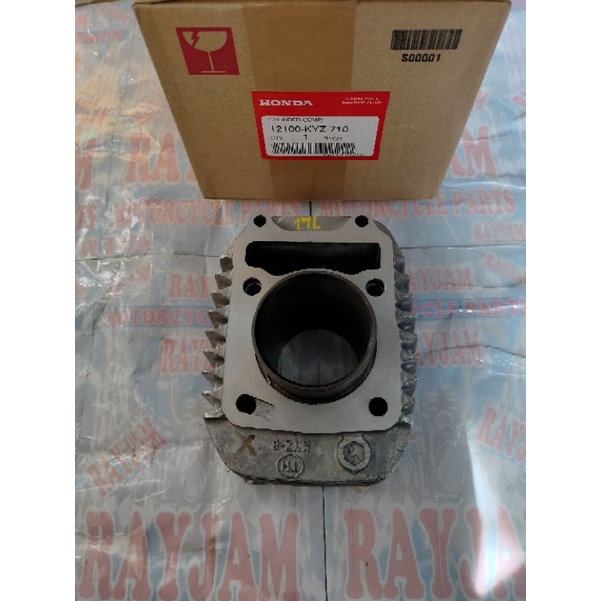 Cylinder Block Genuine XRM 125 Fi / RS 125 Fi 12100KYZ710 Shopee