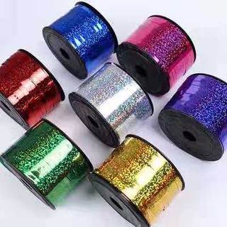 10Meter/Rolls 5mm Balloon Ribbon Party Wedding accessories Laser Latex  Balloon Chain Satin Ribbons Crafts DIY Party Decoration