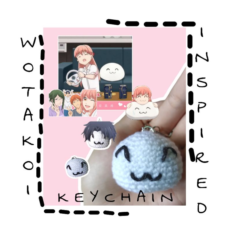 WOTAKOI INSPIRED KEYCHAIN (READ DESCRIPTION) Shopee Philippines
