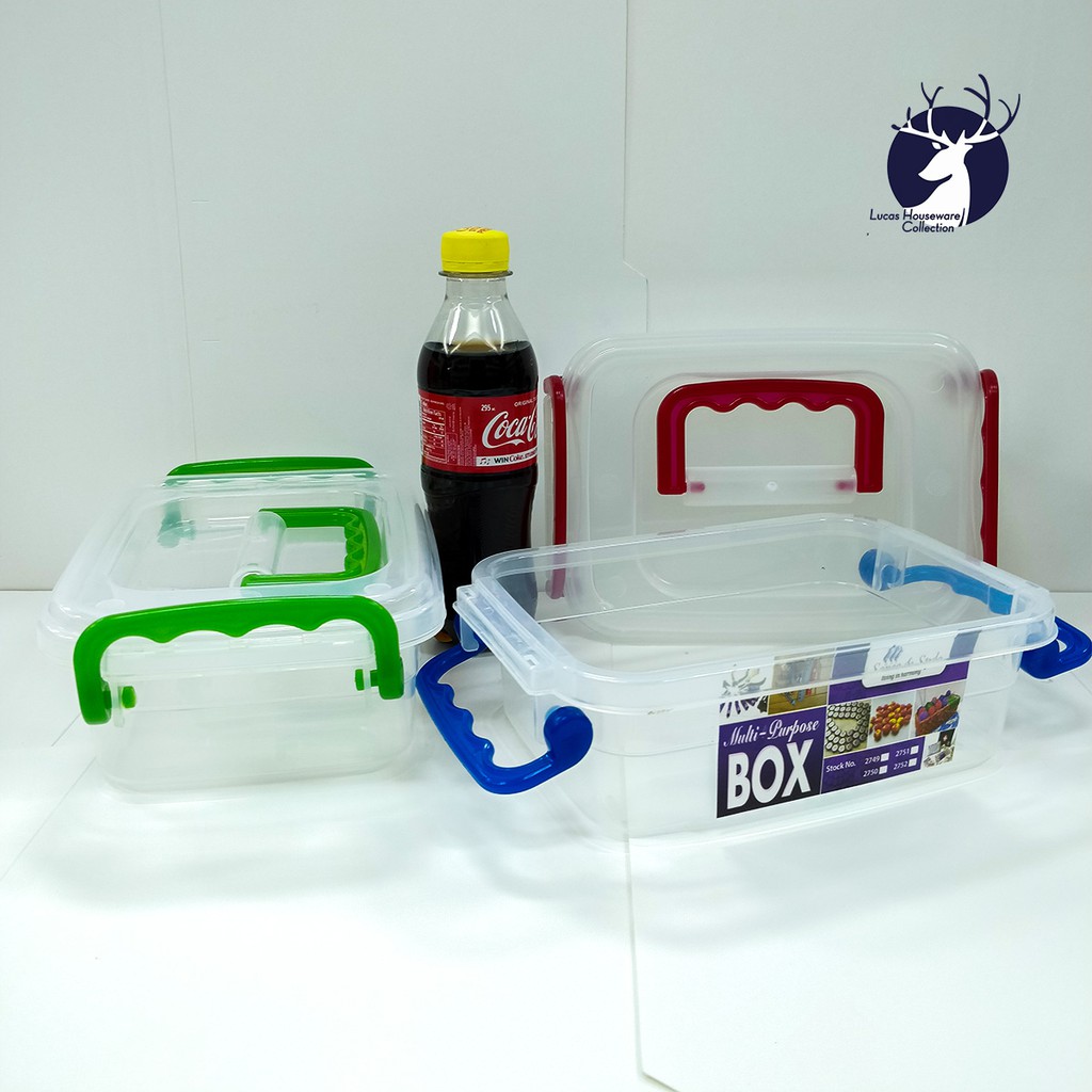 Multi Purpose Storage Box Utility Storage Box Transparent Box Organizer ...