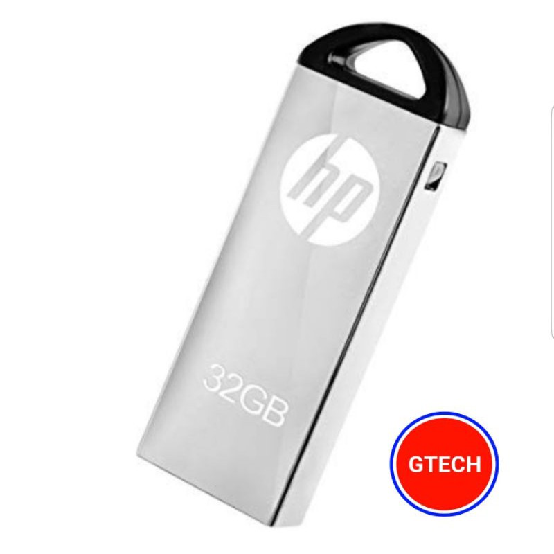 HP USB 2.0 Flash Drive 32GB V220W Solid Metal Design | Shopee Philippines