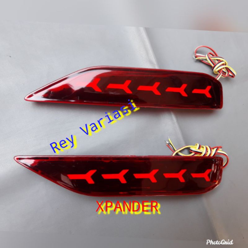 Xpander Rear Bumper Reflector On | Shopee Philippines