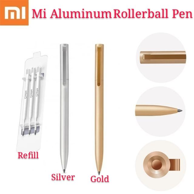 Xiaomi Mi Rollerball Pen Refill Mijia Sign Mi Pen Jumbo Gel Ink