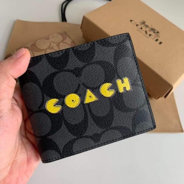 Pac man coach wallet sale