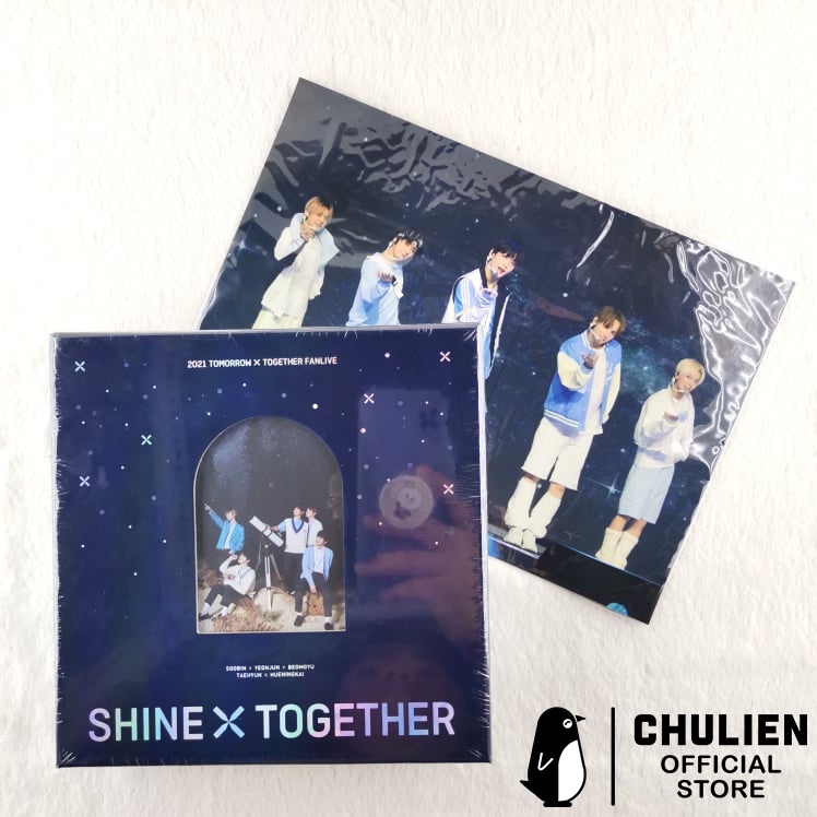 TXT Fanlive Shine x Together DVD Official w/ Weverse POB | Shopee