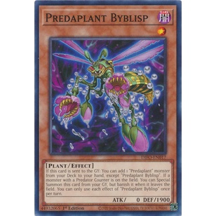 Yugioh! Predaplant Byblisp Difo-en017 1st Edition Predaplant Byblisp Inglés