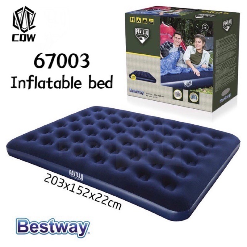CQW Bestway Inflatable 67003 Air Bed Queen size Pavillo (PUMP NOT