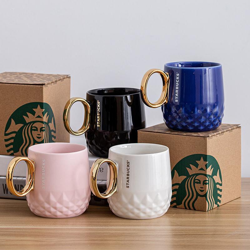 New Starbucks Classic mug Starbucks Ocean Cup Coffee mug Starbucks Gold