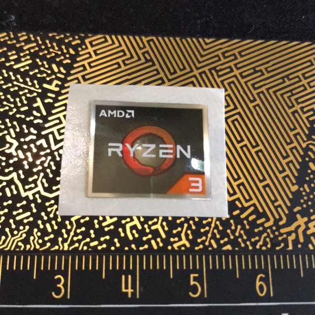 Original AMD Ryzen 3 Sticker | Shopee Philippines