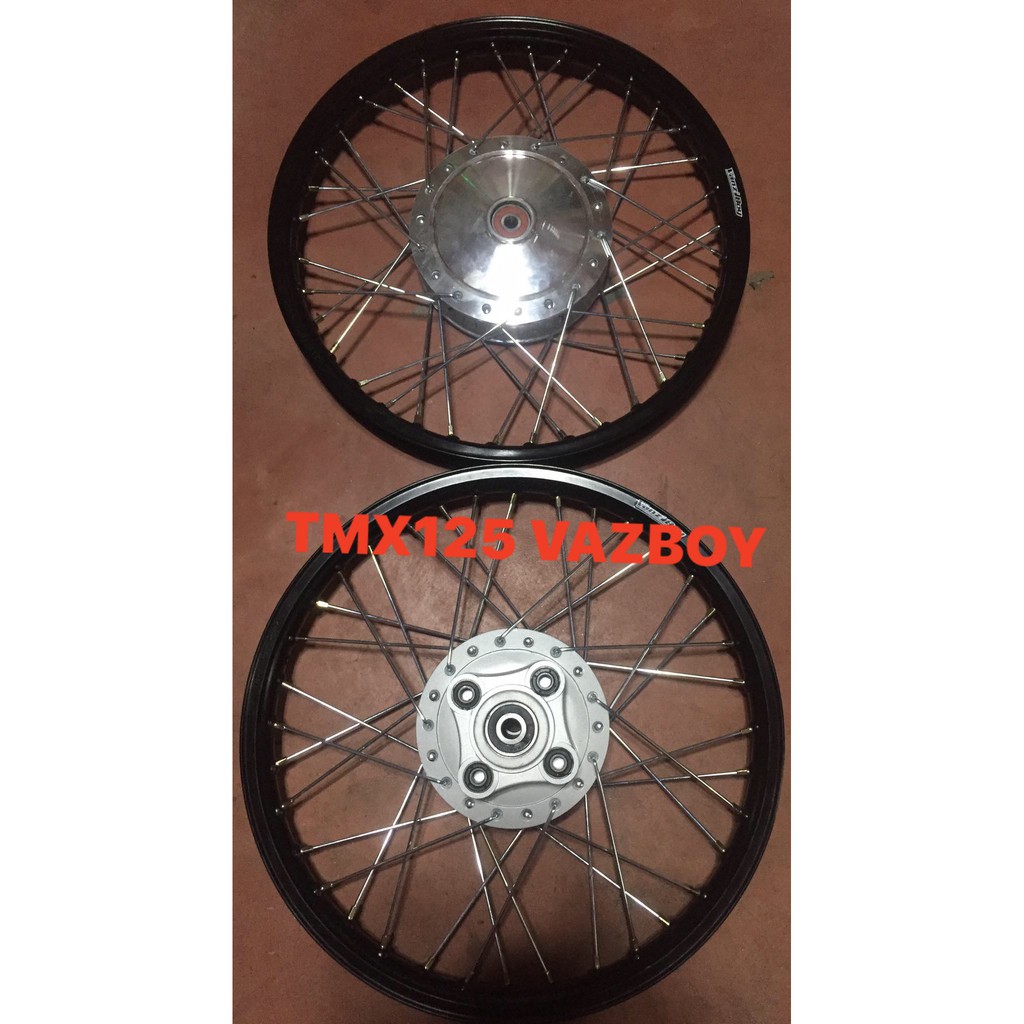 Rim set for tmx 125 sales