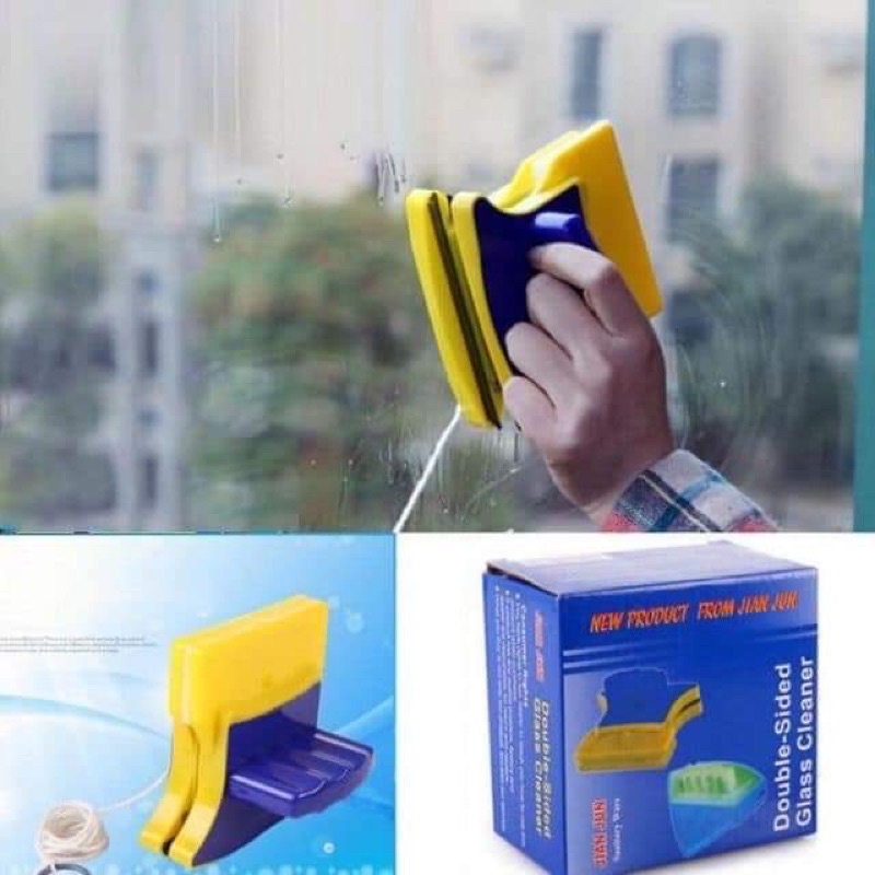 Window Cleaner Double Faced Glass Cleaner Dual Purpose XM