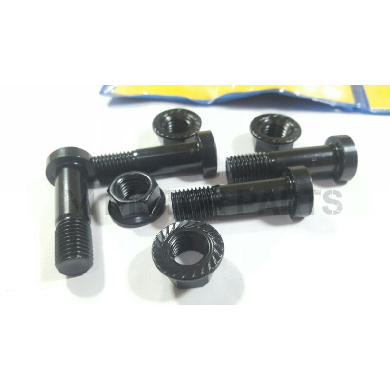 High Quality Black Steel Sprocket Bolt Bolts Set Bajaj Ct100