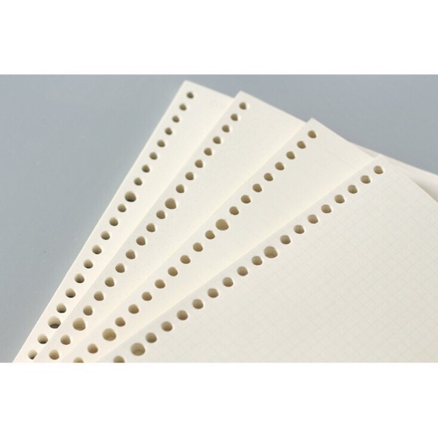 A5/ B5/ A4 Muji Loose Leaf Paper Refillers Notebook Refiller Shopee Philippines