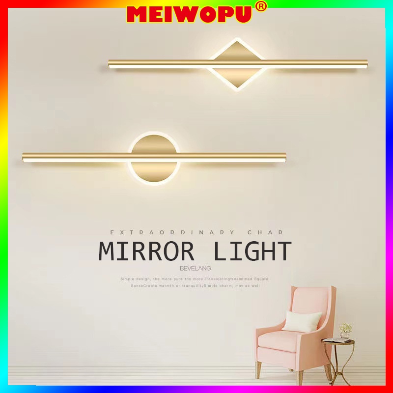 WL Modern Luxury Bathroom Wall Lamp Nordic Creative Personality