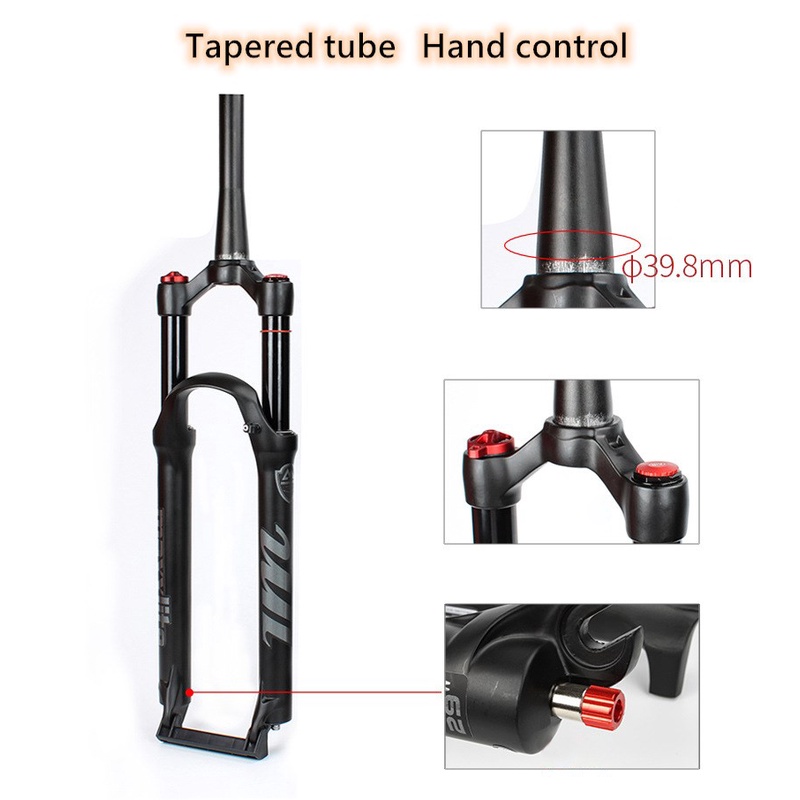 Maxxlite 27.5er 29er MTB Air Fork QR 120mm Travel Damping Rebound Aluminum Alloy Local Delivery COD