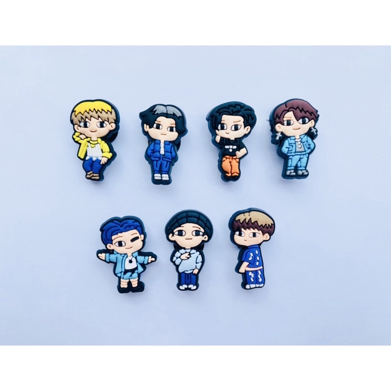 BTS New Cute Jibbitz Crocs Charms Shopee Philippines