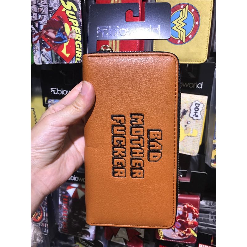 Long Wallet Low Vulgar Novel bad motherfucker Coin Purse Student Men