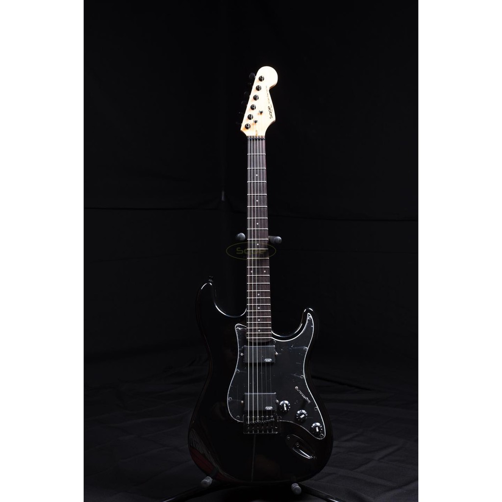 Sqoe Electric Guitar Super Stratocaster with Dual Humbucker (SEST210 ...